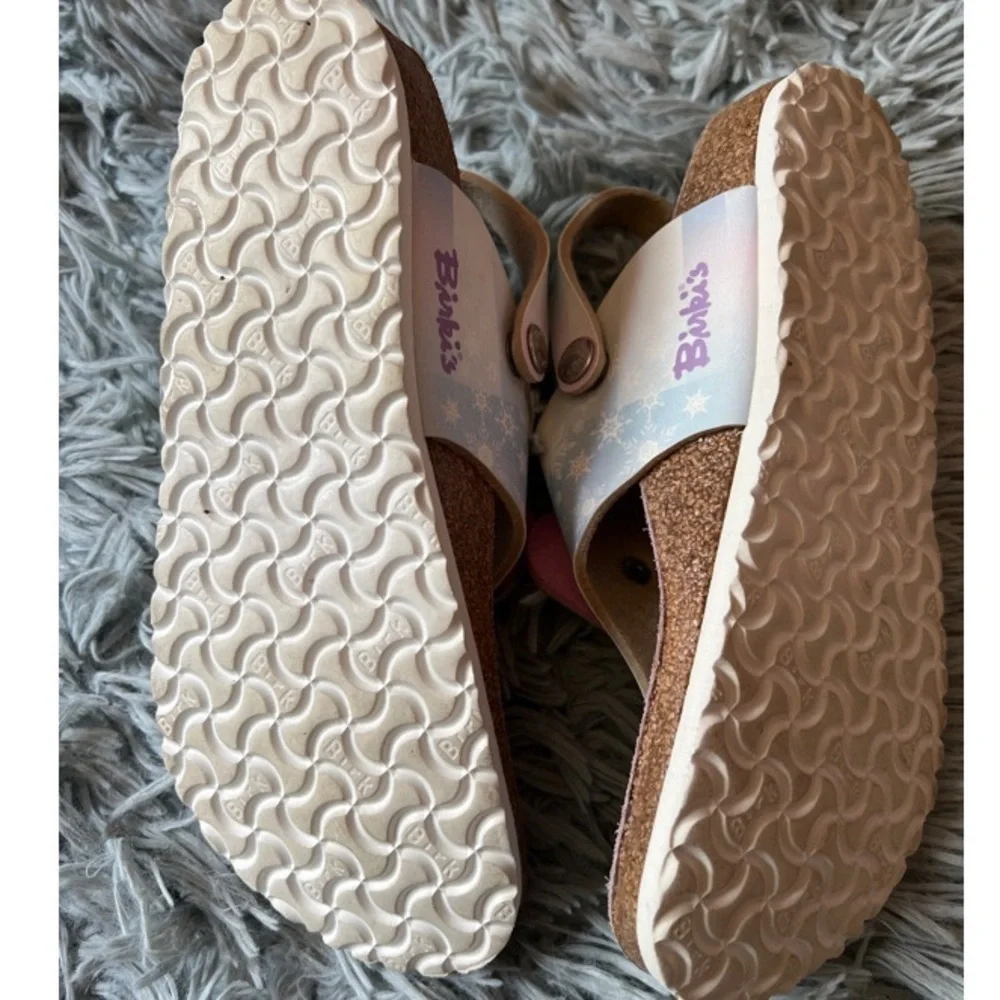 Gizeh Thong Frozen Elsa Sandals Size 34
